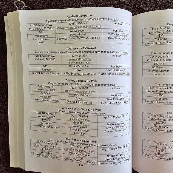 Bob's Essential RV Resort Directory - Picture 2 of 7